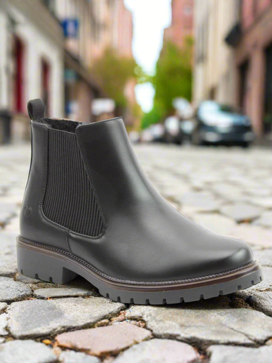 Heavenly Feet black Angelina/Dawlish Chelsea boots sizes 3-8