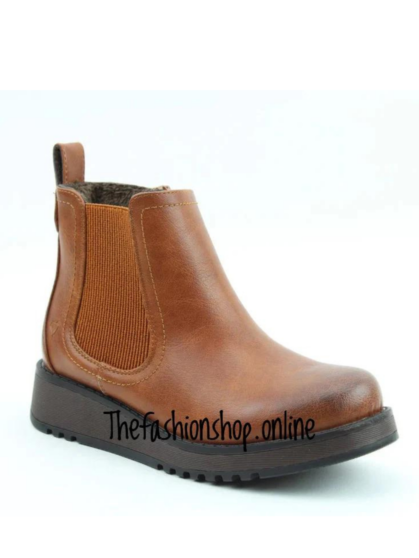 Heavenly Feet Tan New Rolo 2 Chelsea Boot sizes 4-8 (EU37-42)