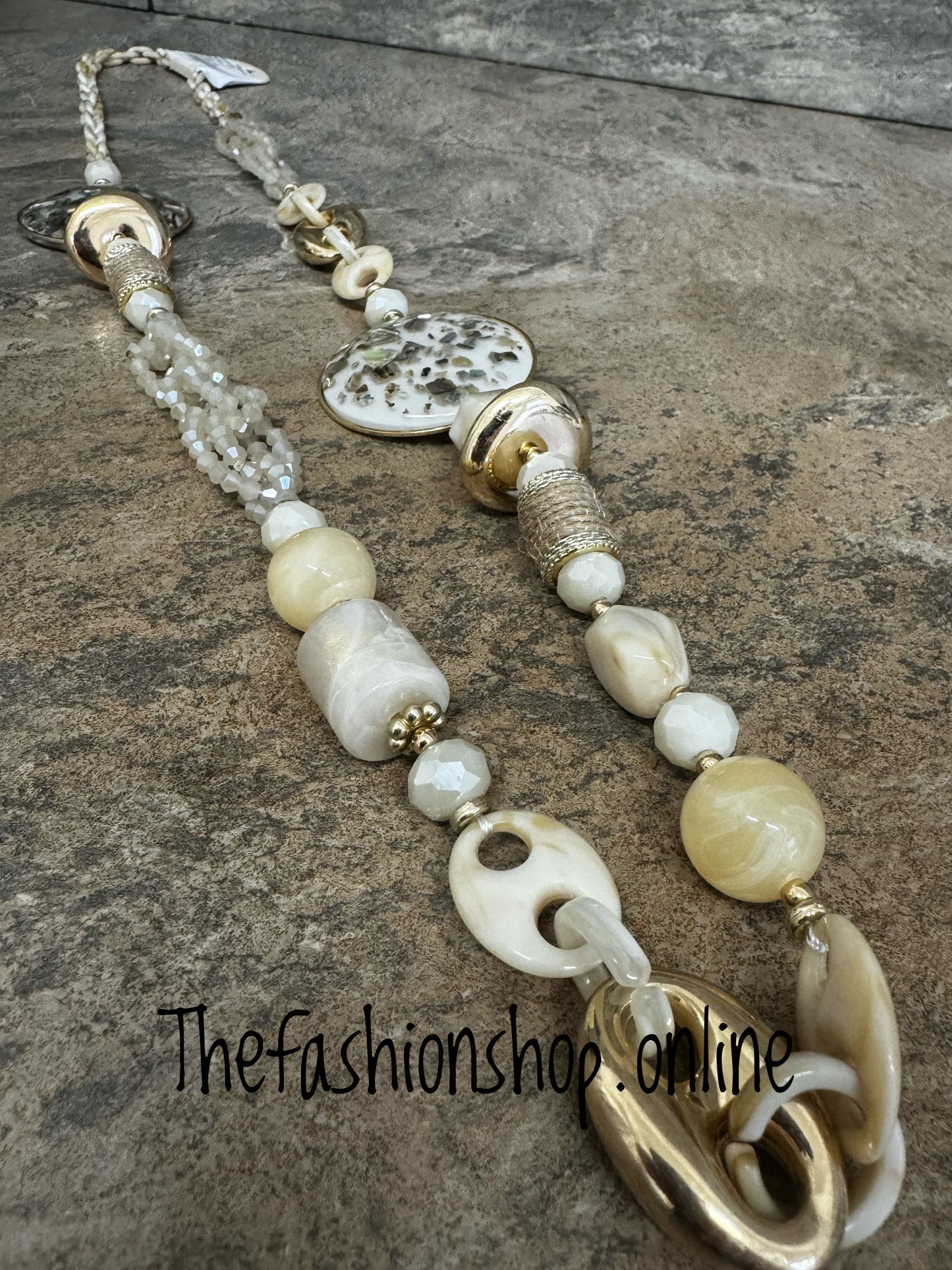 Stone stunning statement necklace