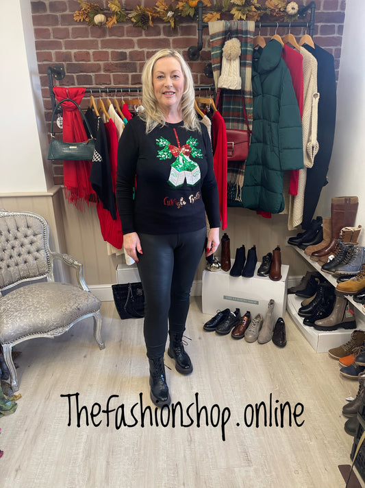 Gingle bells Christmas jumper sizes 12-18