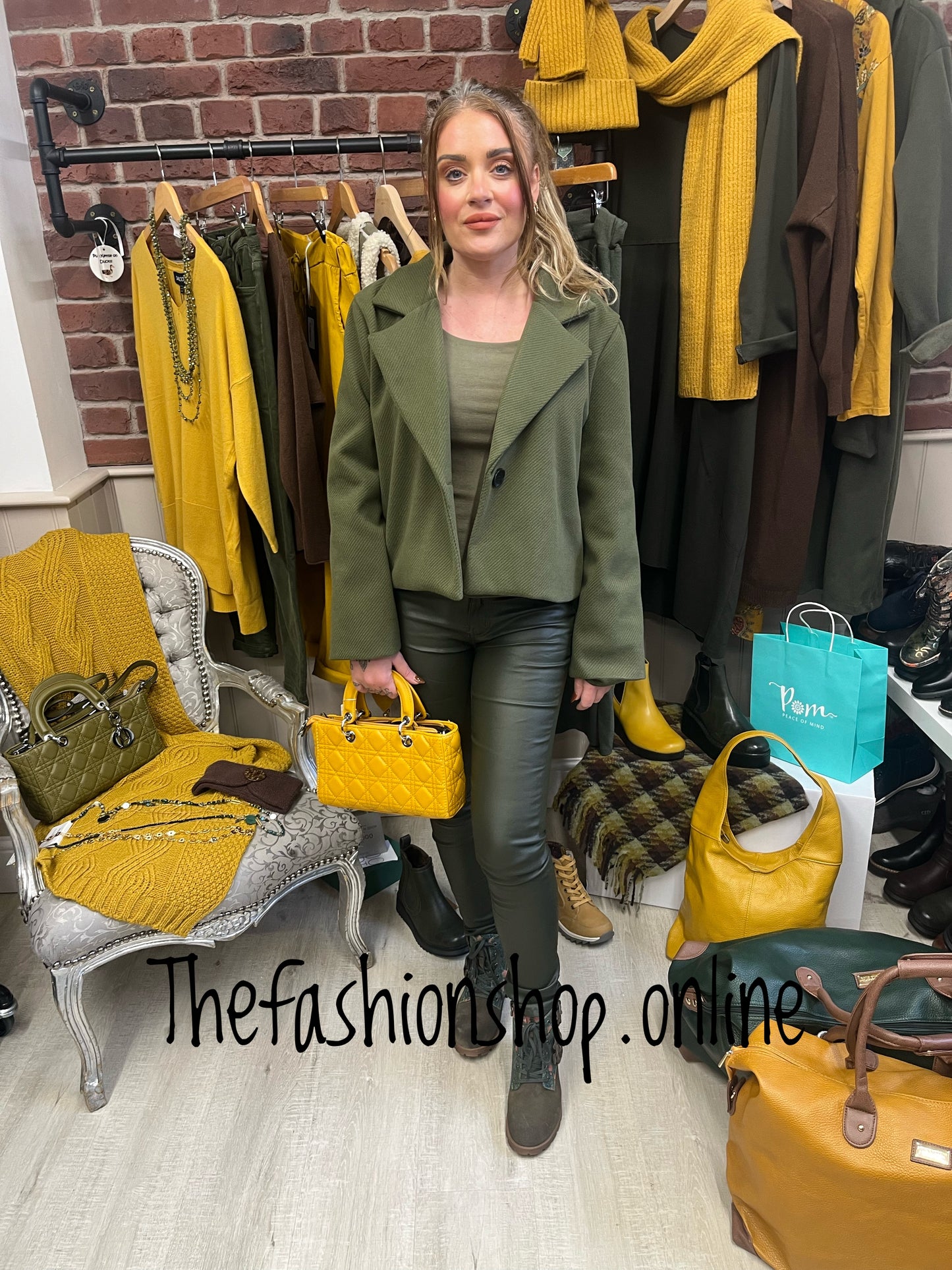 Bella Khaki Jacket  8-14