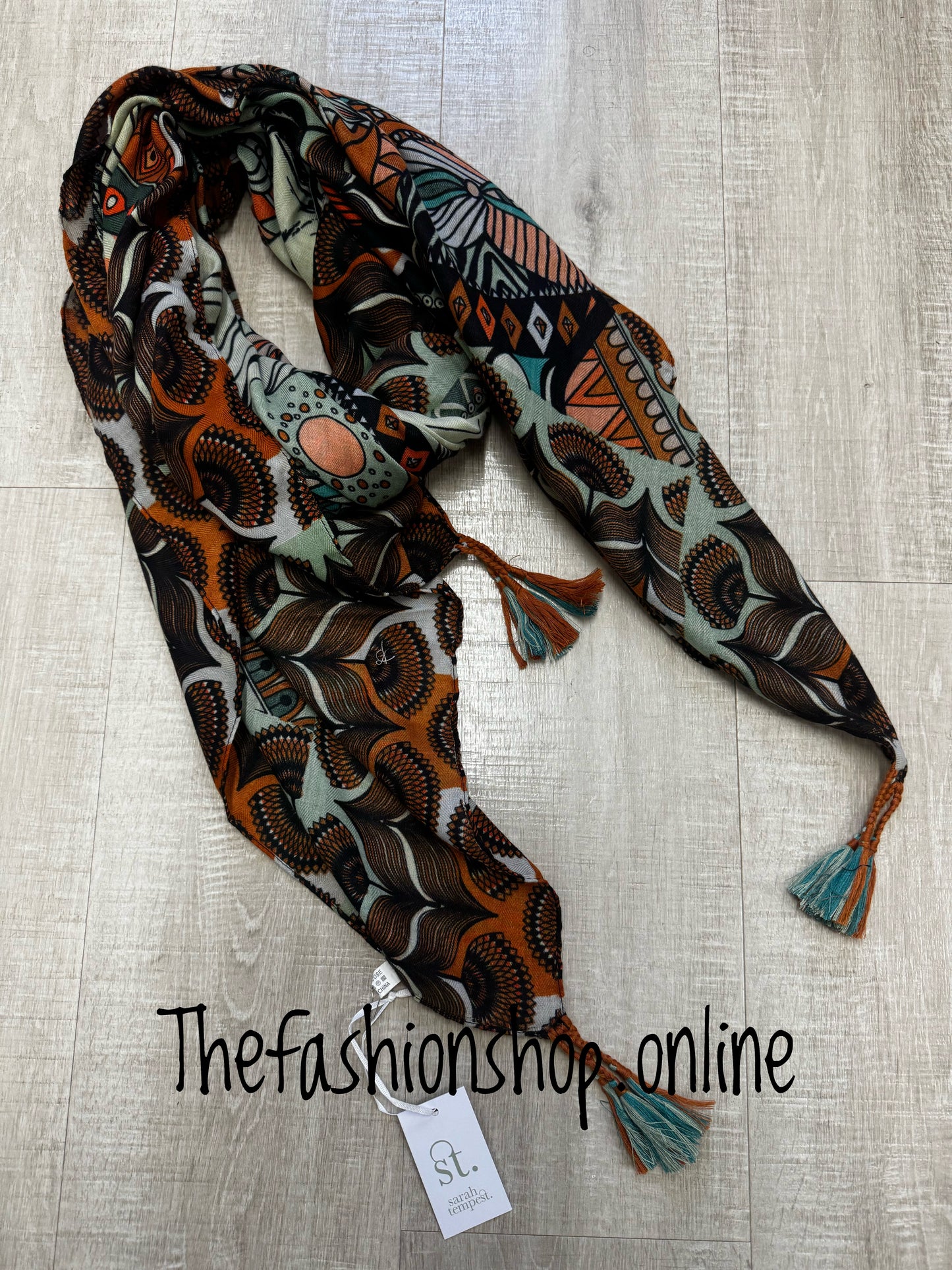 Sarah Tempest Mongolian scarf