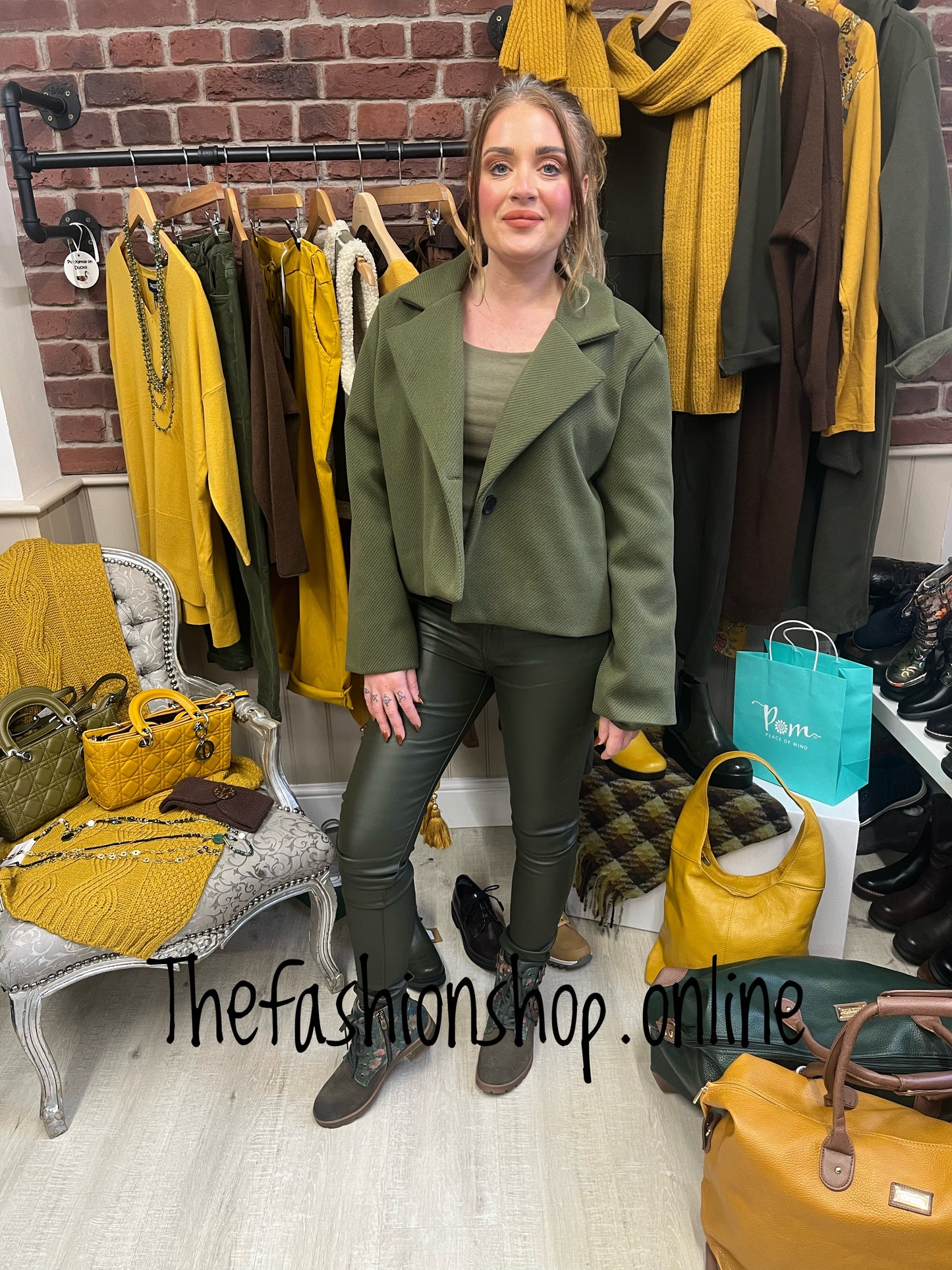 Bella Khaki Jacket  8-14