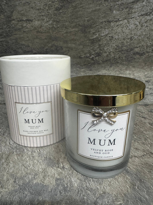 Madelaine by Hearts Design I Love You Mum Candle