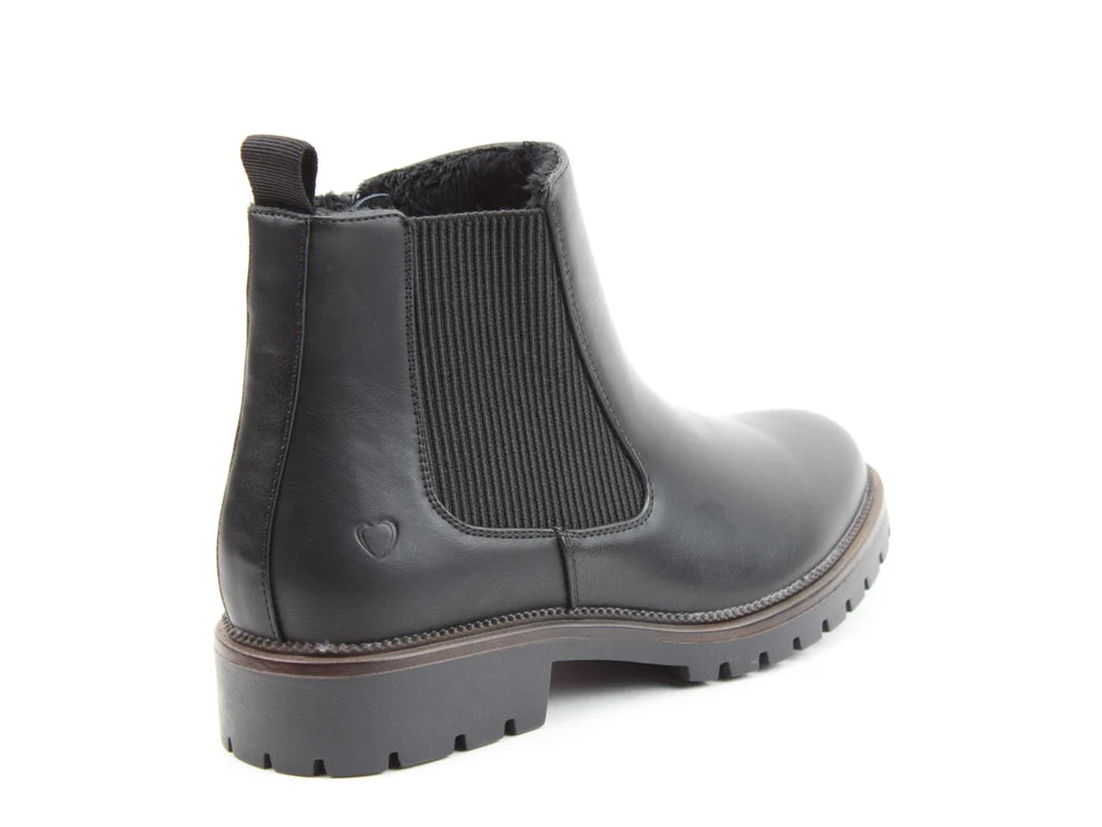 Heavenly Feet black Angelina/Dawlish Chelsea boots sizes 3-8