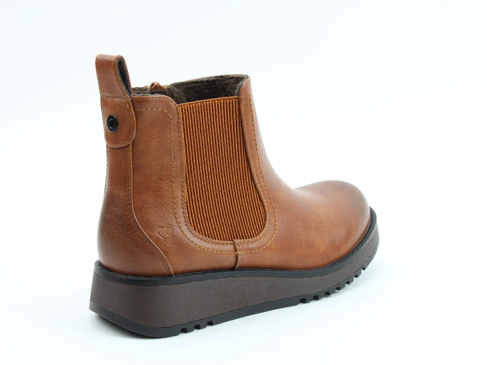 Heavenly Feet Tan New Rolo 2 Chelsea Boot sizes 4-8 (EU37-42)