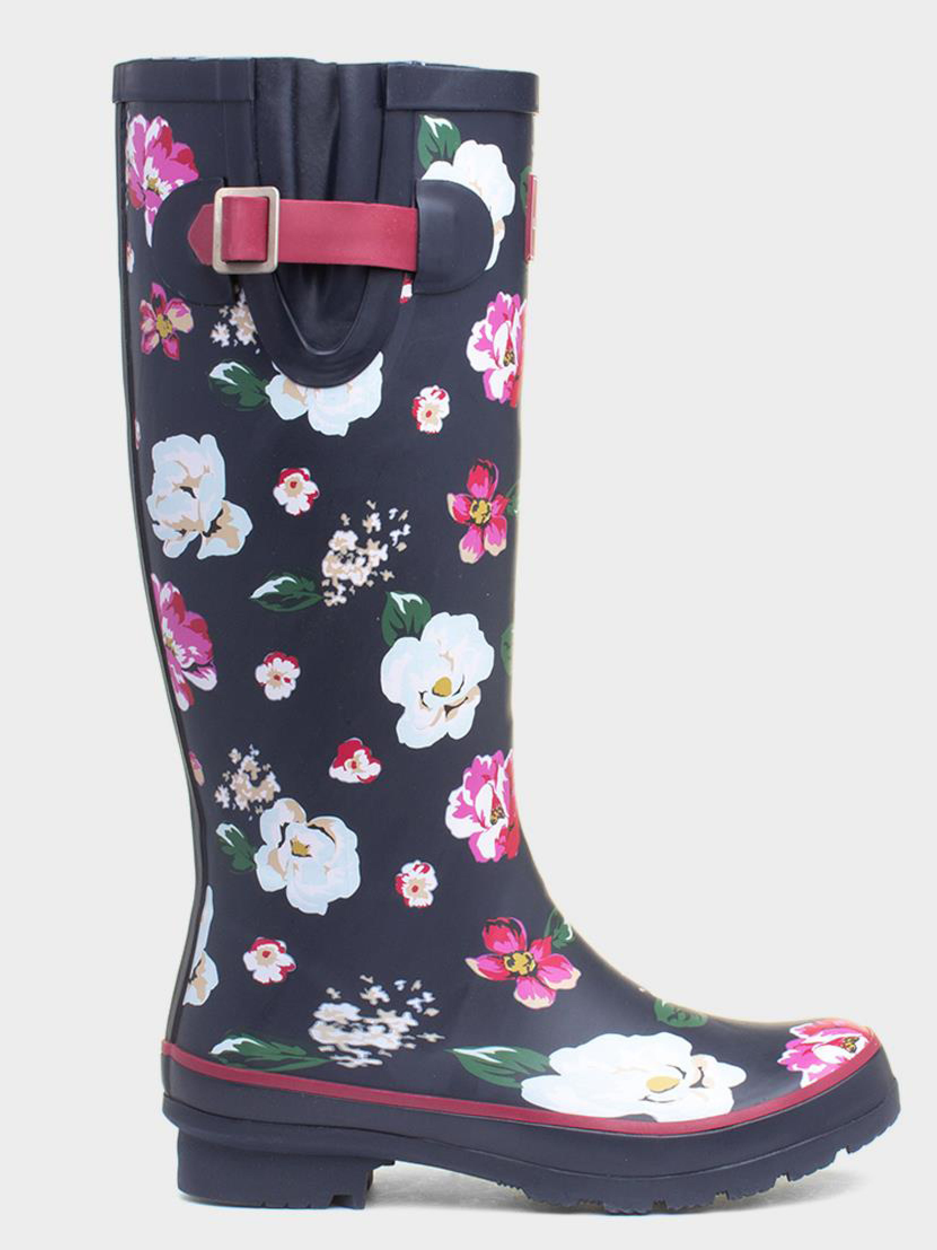 Lunar blue garden wellington boot 5-8 – The Fashion Shop