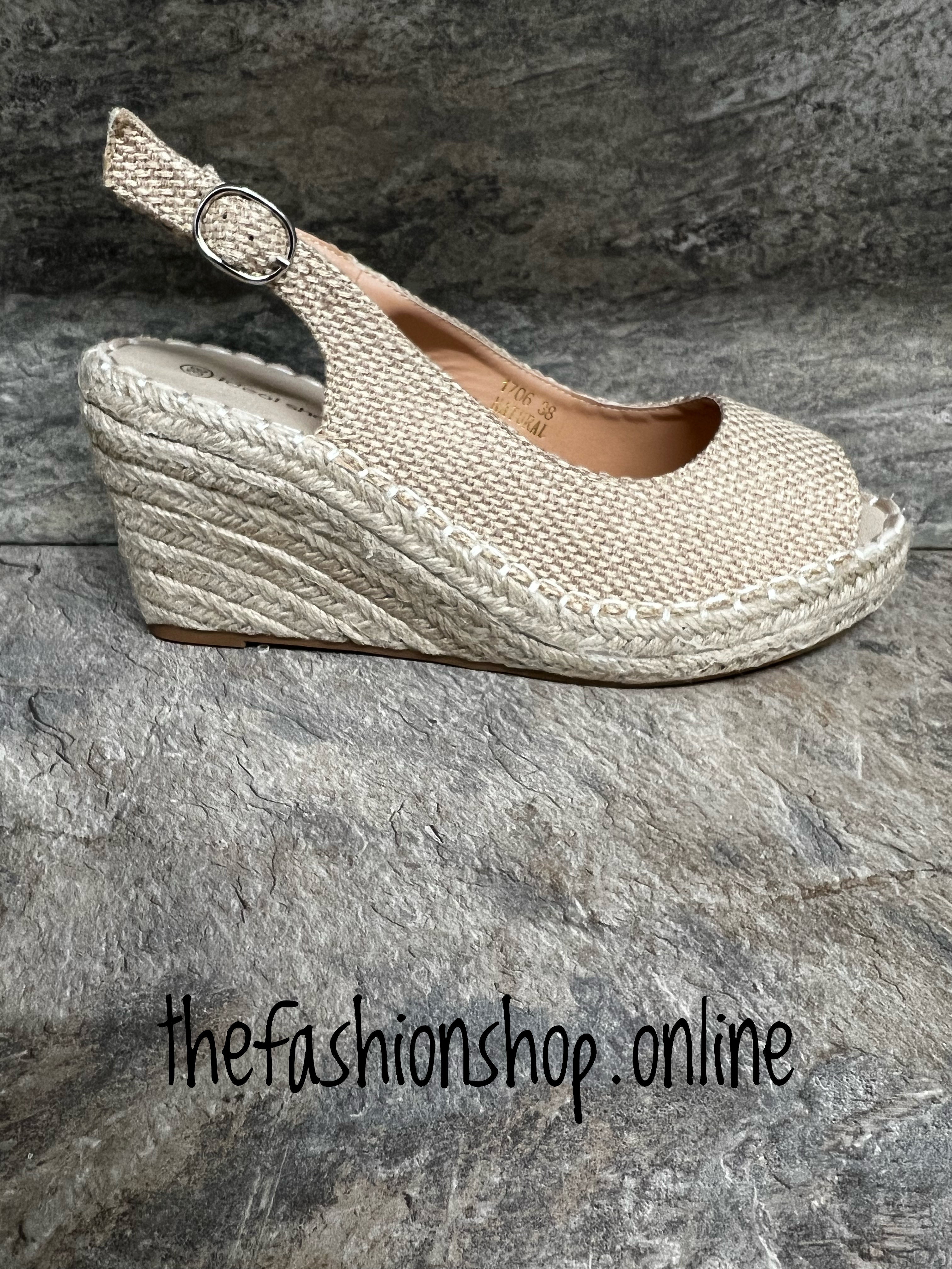 Silver store wedges online