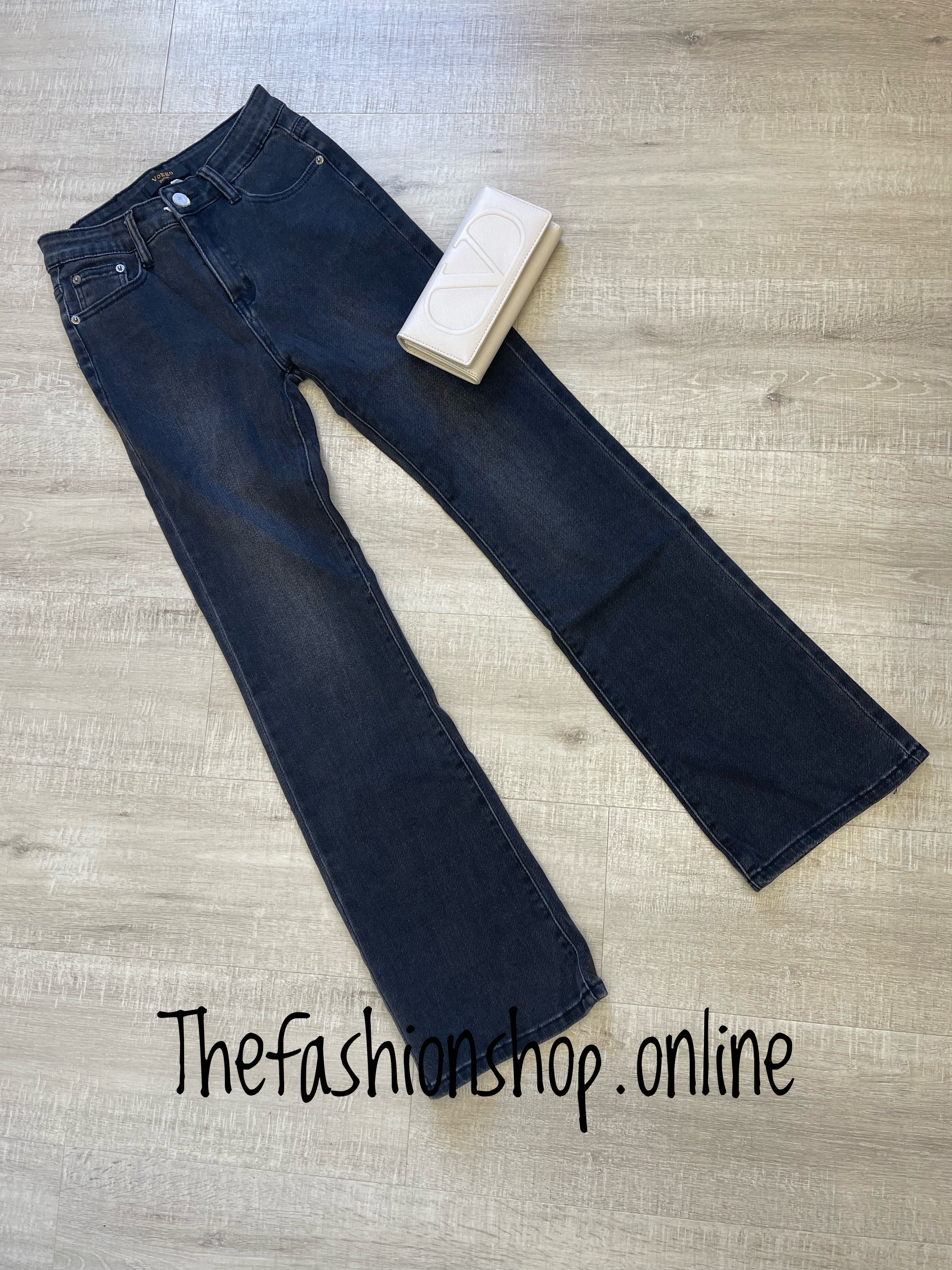 Black washed best sale out jeans