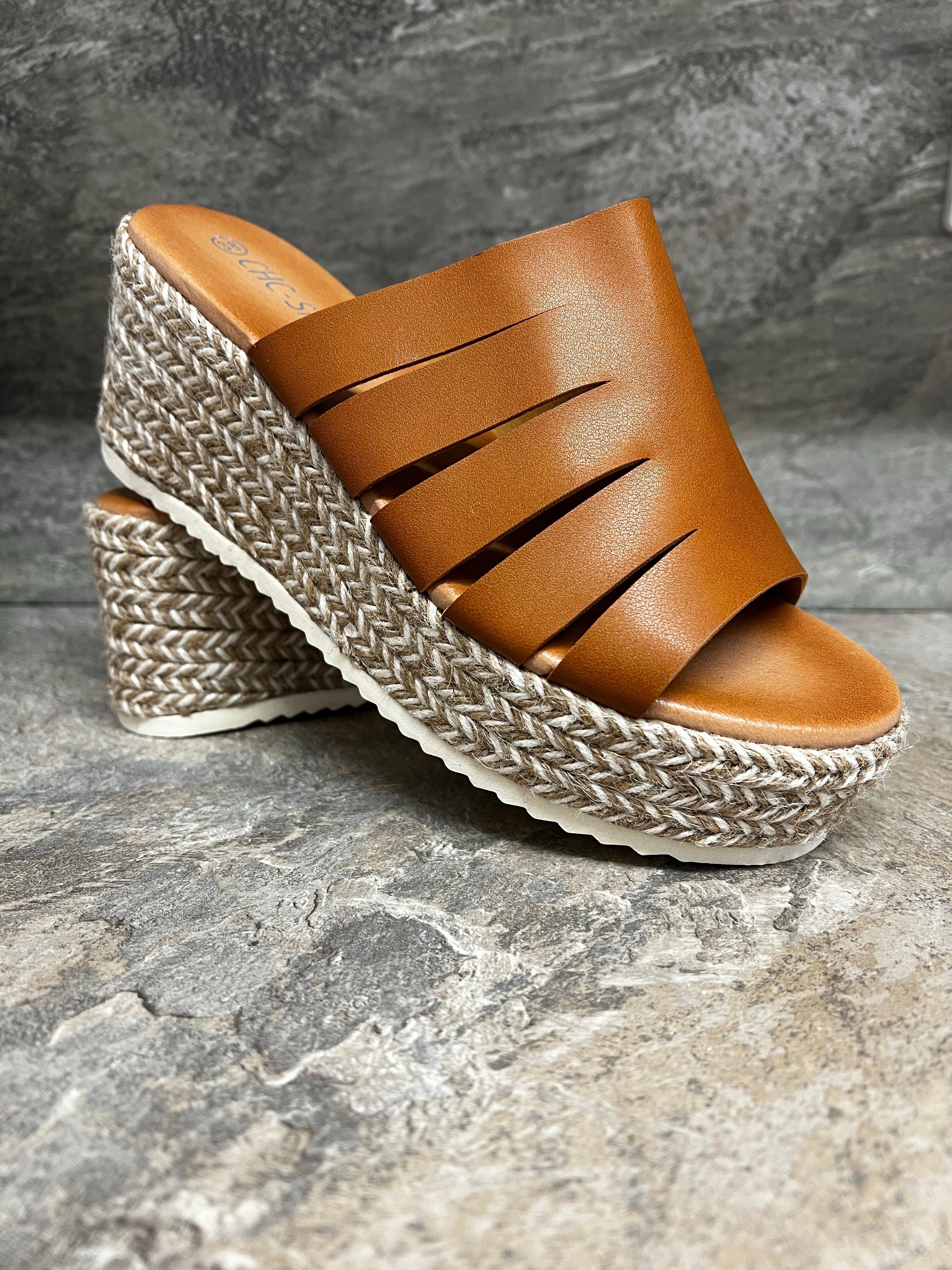 Hessian hot sale wedge sandals