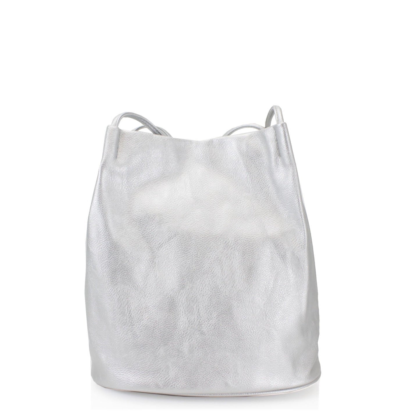 Silver spaghetti bag